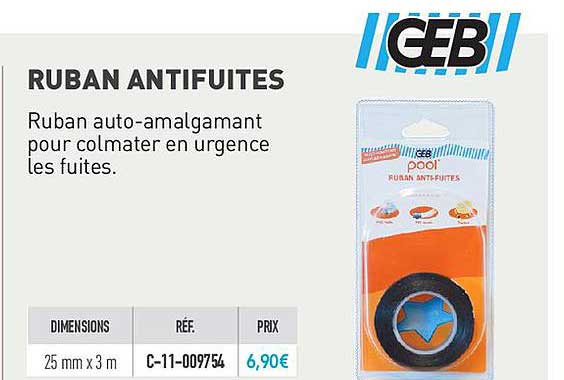 ruban antifuites geb