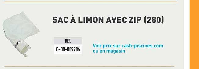 Sac à Limon Avec Zip (280)