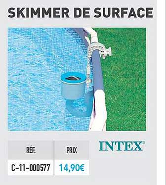 skimmer de surface intex