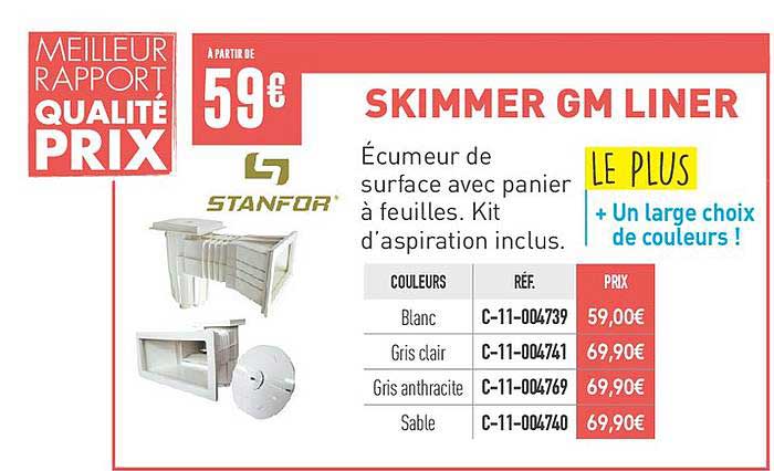 skimmer gm liner stanfor