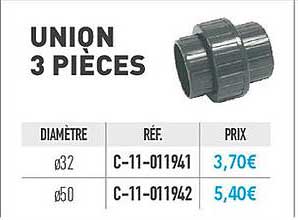 union 3 pièces