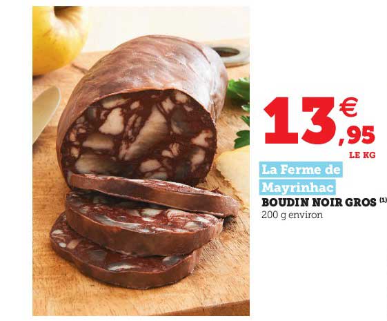 Boudin Noir Gros La Ferme De Mayrinhac