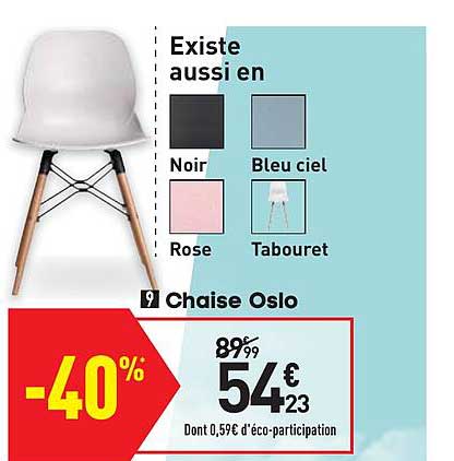 Chaise Oslo
