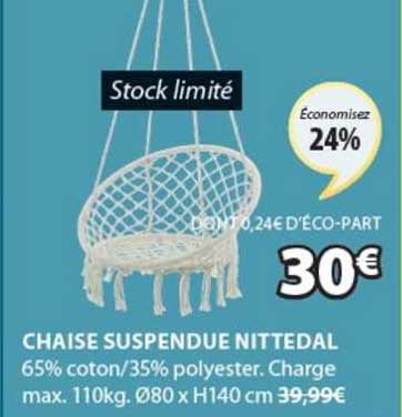 Chaise Suspendue Nittedal