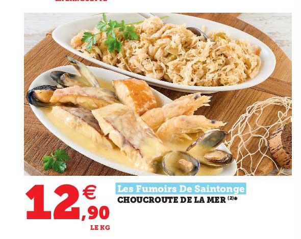 choucroute de la mer les fumoirs de saintonge