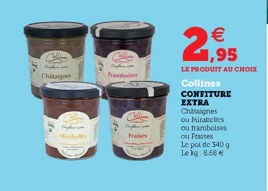 confiture extra collines