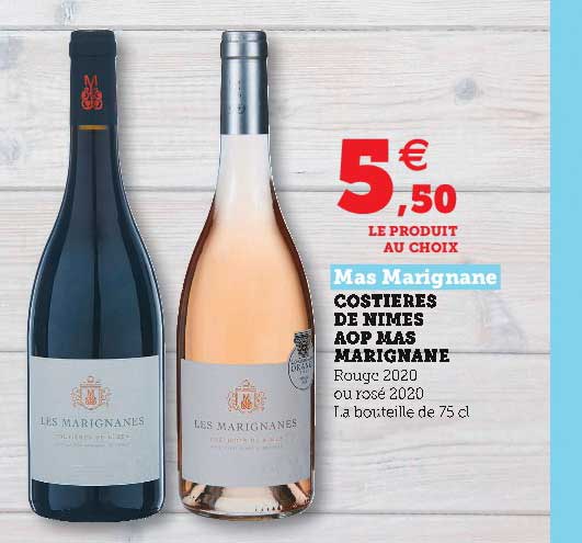 costières de nimes aop mas marignane