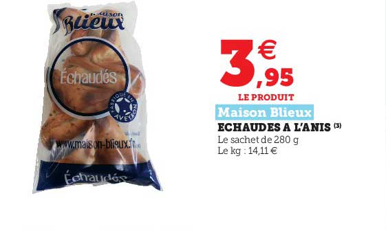 échaudes à l'anis maison blieux