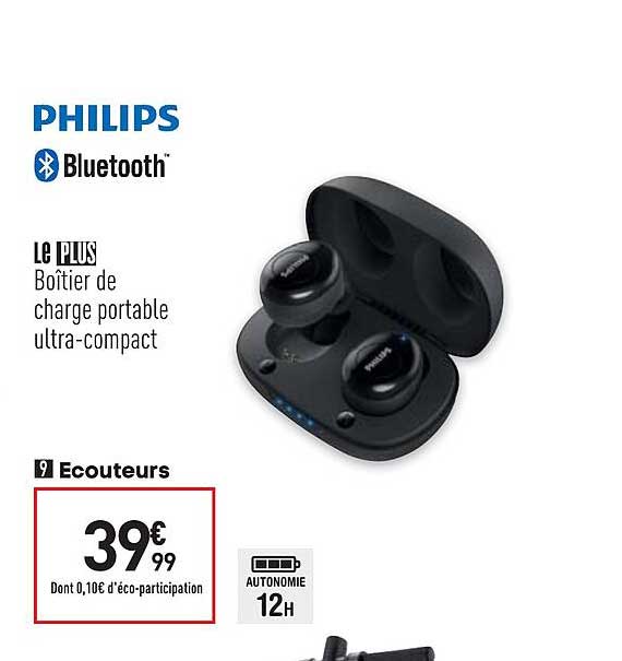 écouteurs Philips