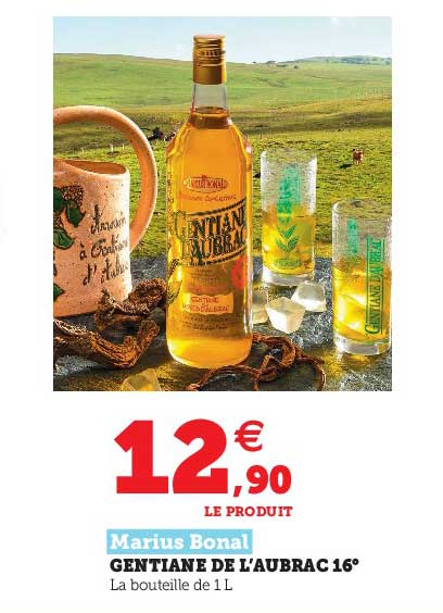 gentiane de l'aubrac 16° marius bonal