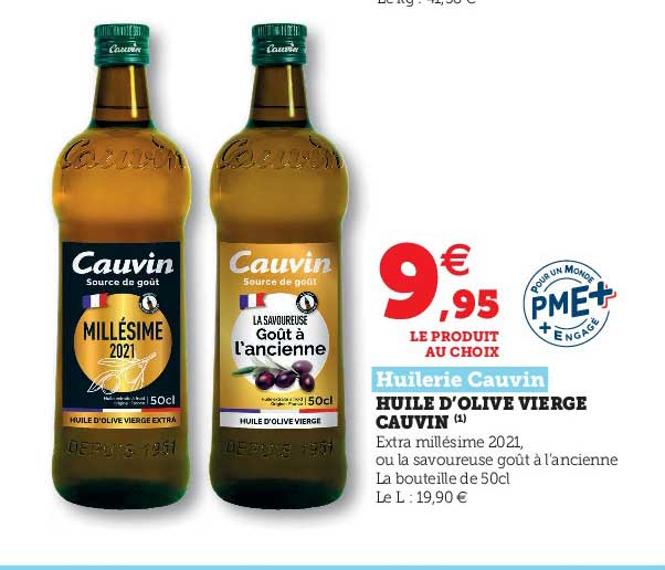 huile d'olive vierge cauvin huilerie cauvin