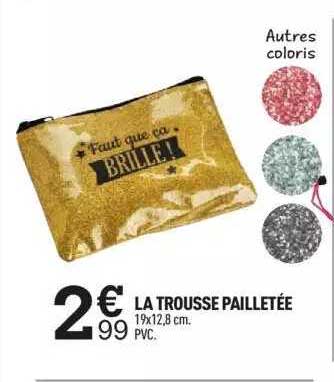 la trousse pailletée