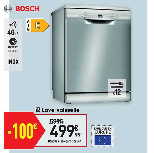 lave-vaisselle bosch