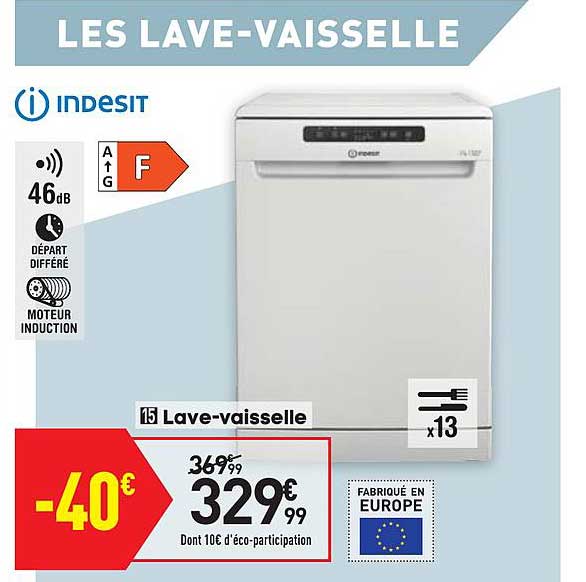 lave-vaisselle indesit