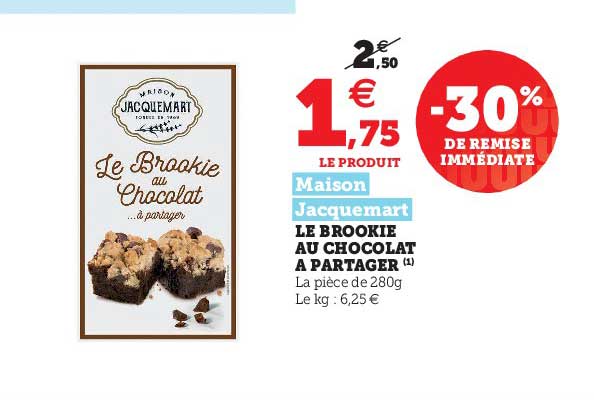le brookie au chocolat à partager maison jacquemart