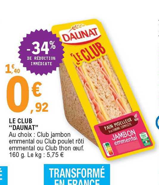 Le Club "daunat"