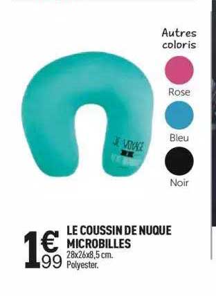 le coussin de nuque microbilles