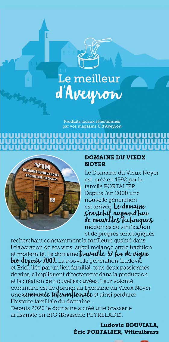 le meilleur d'aveyron domaine du vieux noyer