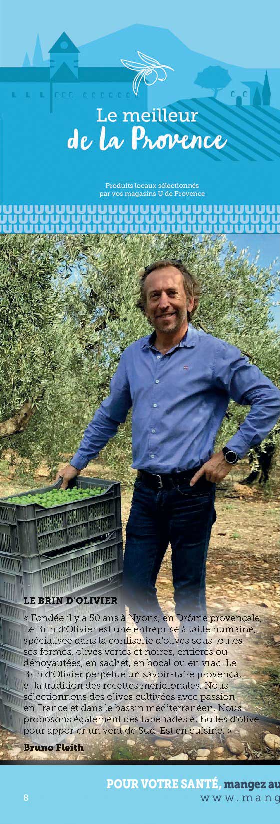 le meilleur de la provence le brin d'olivier bruno fleith