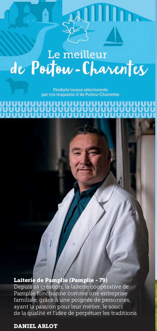 le meilleur de poitou-charentes laiterie de pamplie