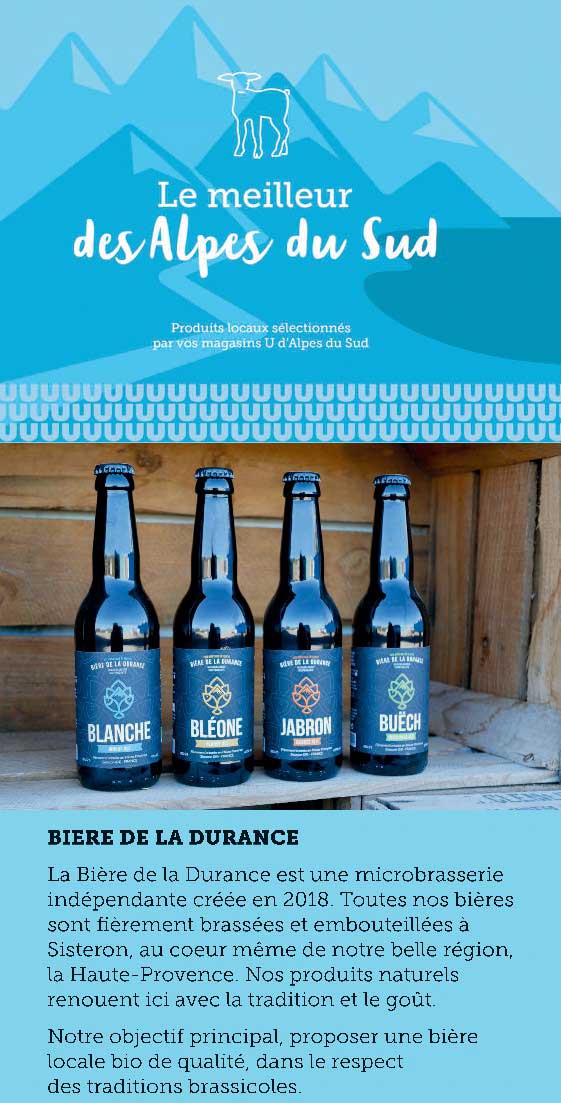 le meilleur des alpes du sud bière de la durance