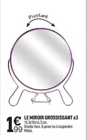 Le Miroir Grossissant X3