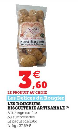 les douceurs biscuiterie artisanale les délices du rougier