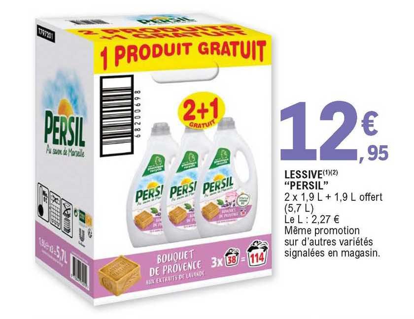 Lessive "persil"