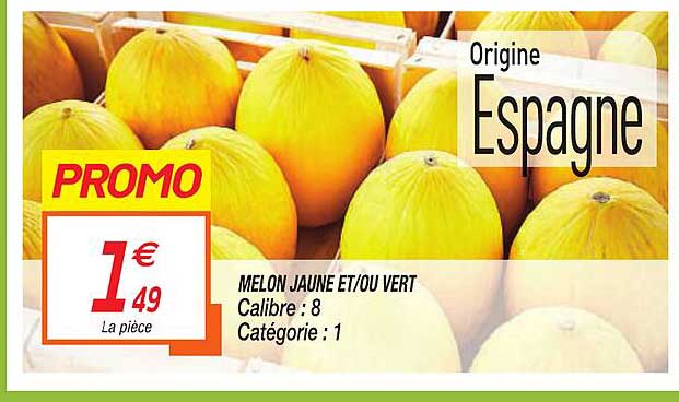 melon jaune et-ou vert
