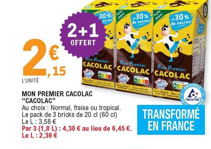 mon premier cacolac "cacolac"