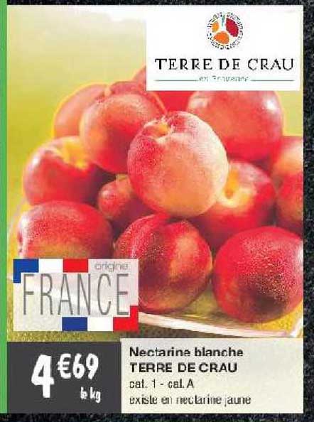 nectarine blanche terre de crau
