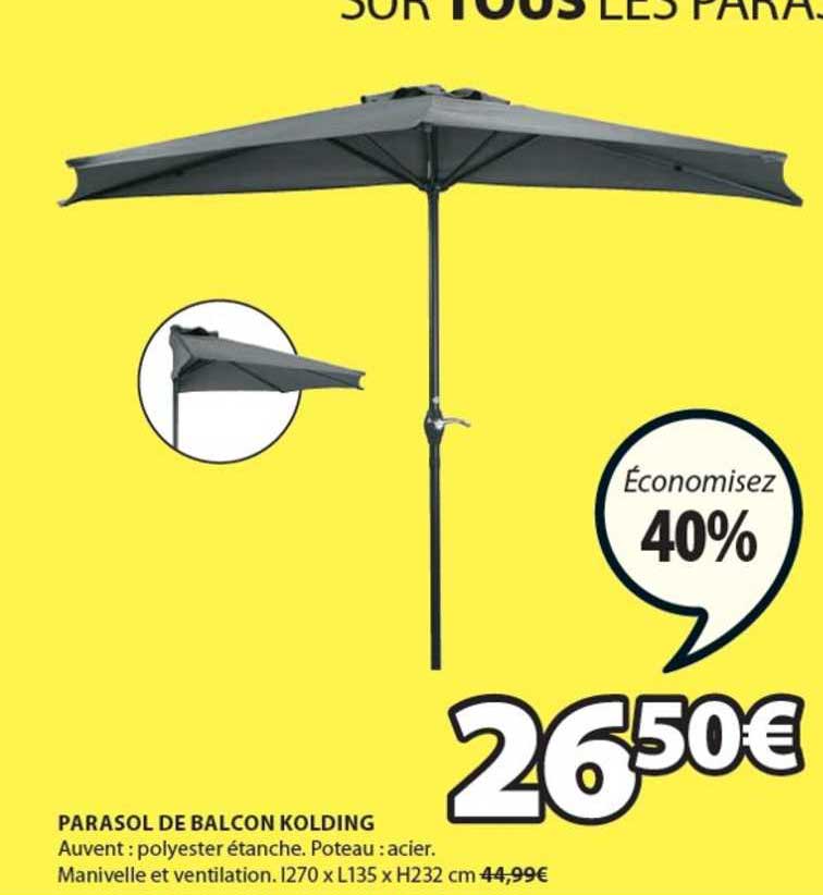 Parasol De Balcon Kolding