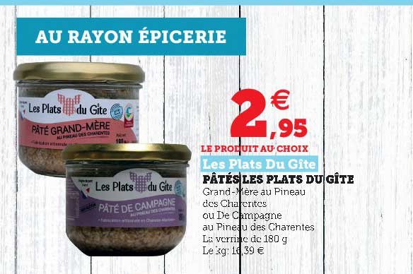 Pâtés Les Plats Du Gîte
