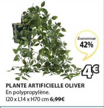 Plante Artificielle Oliver