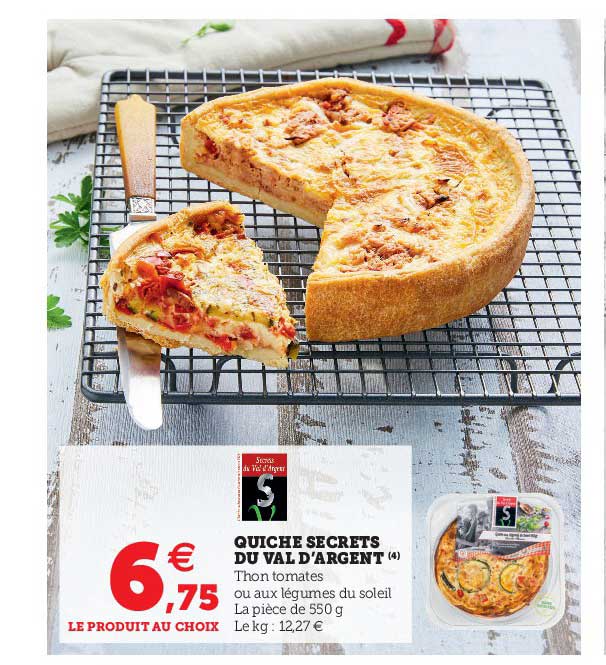 quiche secrets du val d'argent
