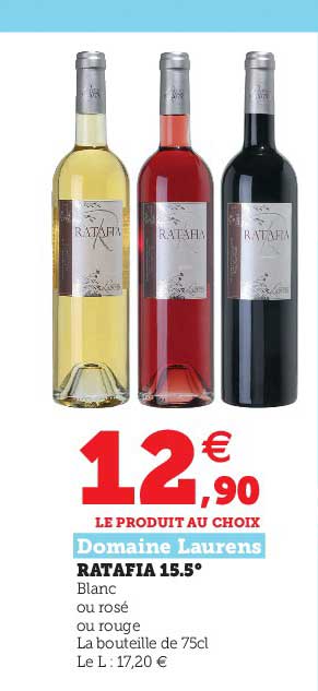 ratafia 15.5° domaine laurens