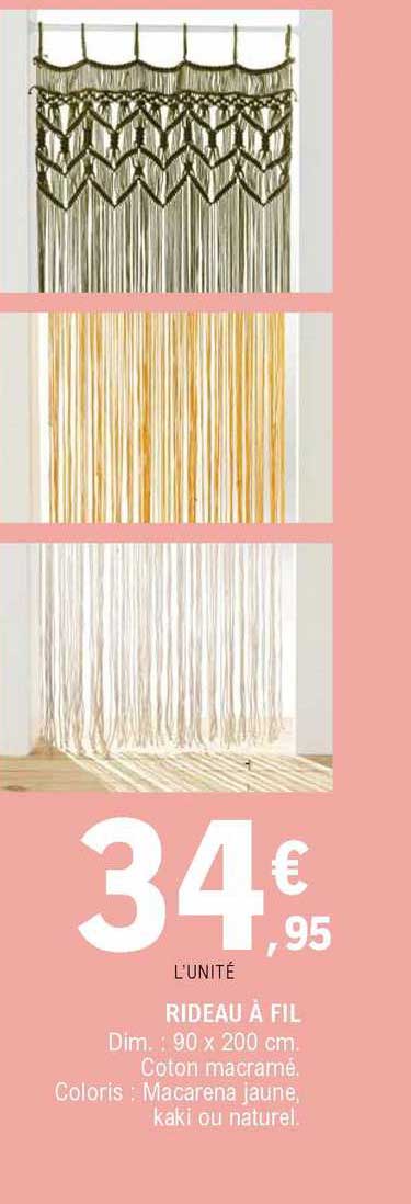 Rideau à Fil