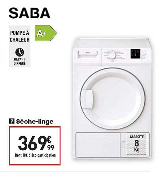 sèche-linge saba