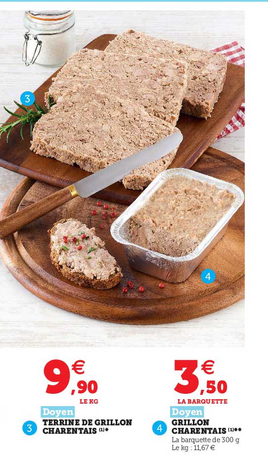 terrine de grillon charentais, grillon charentais doyen