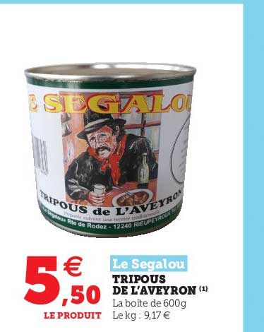 Tripous De L'aveyon Le Segalou