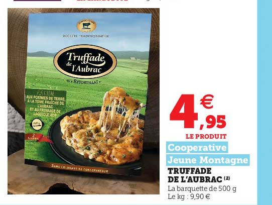 Truffade De L'aubrac Cooperative Jeune Montagne