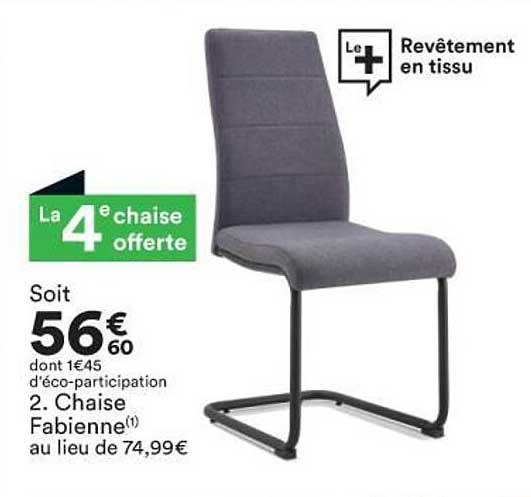 chaise fabienne