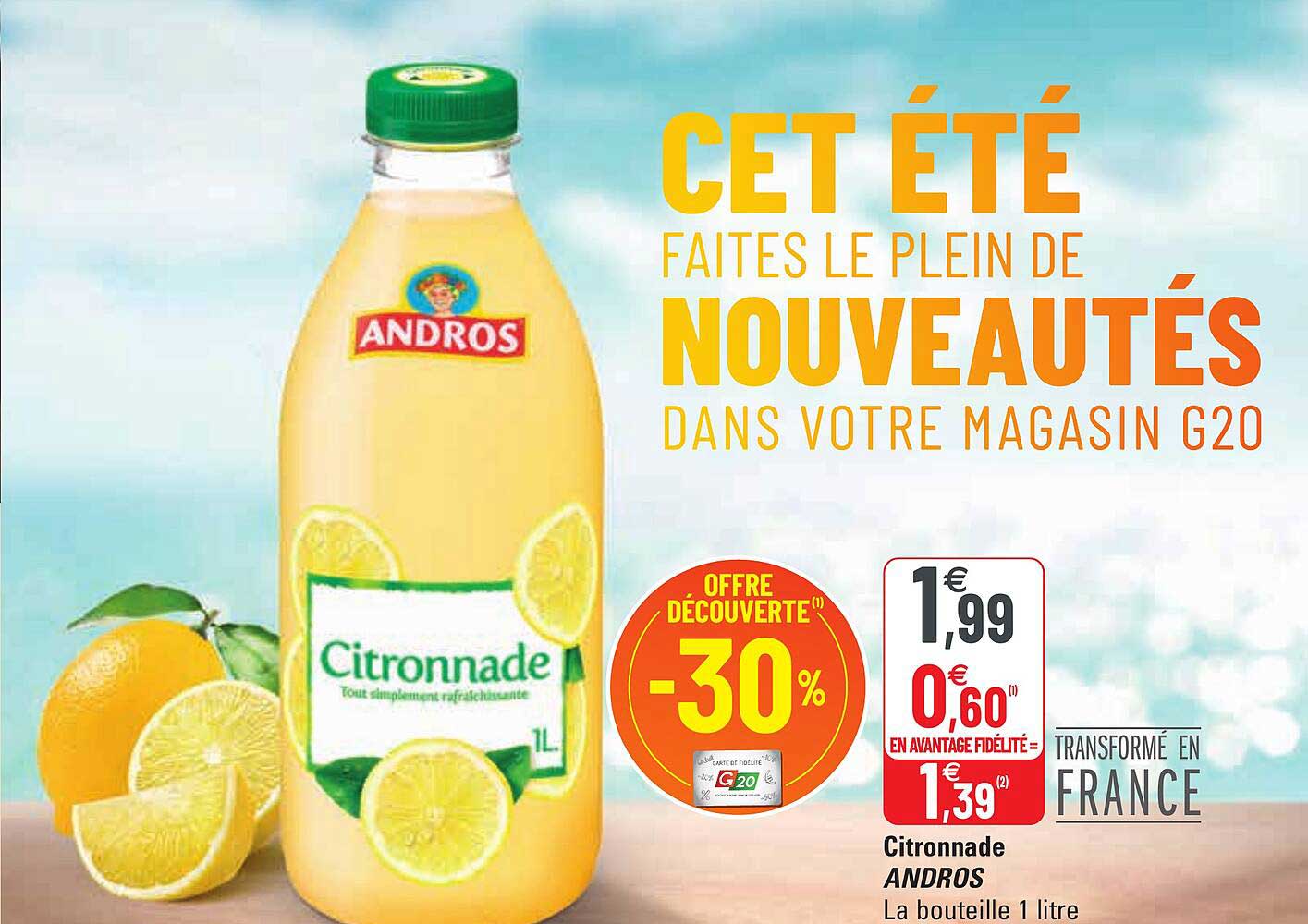 Citronnade Andros