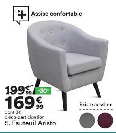 Fauteuil Aristo