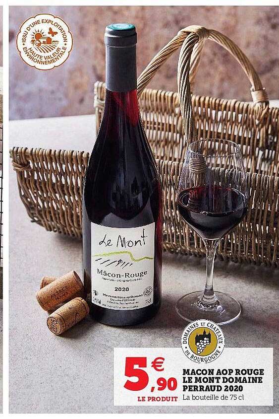macon aop rouge le mont domaine perraud 2020
