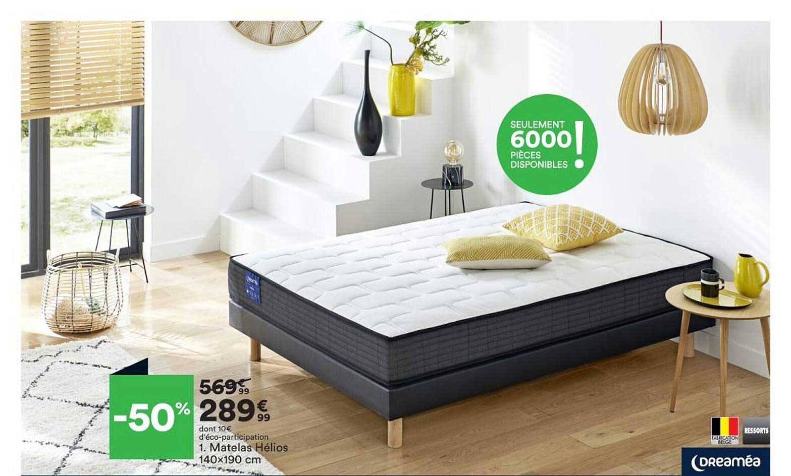 Matelas Hélios Dreaméa