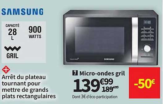 micro-ondes gril samsung
