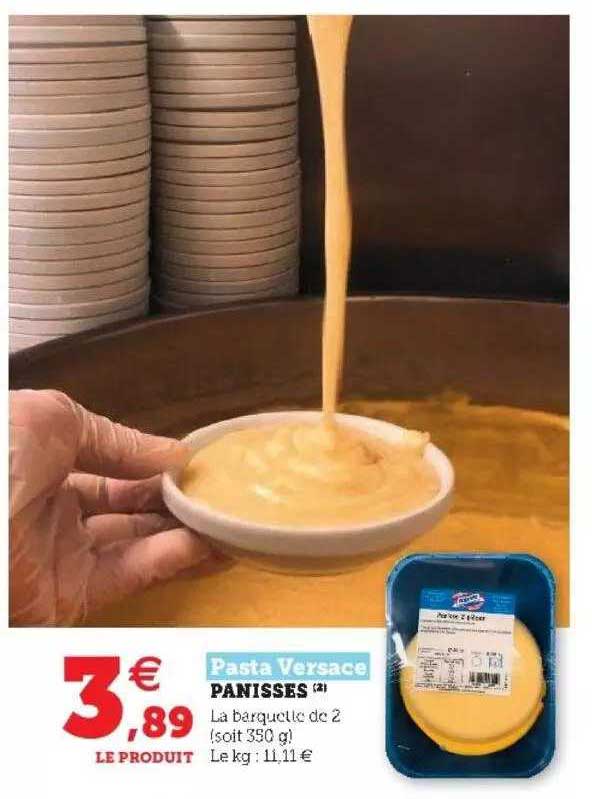 panisses pasta versace