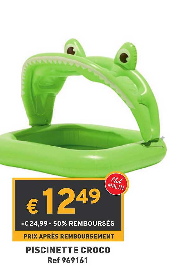 Piscinette Croco