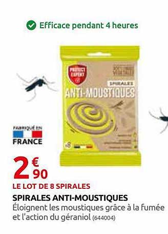 spirales anti-moustiques